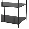 Zuo Modern Singularity Console Table White and Black - Leg Close-up - Zuo Modern Singularity Console Table White and Black - Leg Close-up