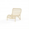 Sunset West Farro Armless Club Chair - Front Side Angle