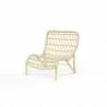 Sunset West Farro Armless Club Chair - Front Side Angle - Sunset West Farro Armless Club Chair - Front Side Angle