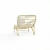 Sunset West Farro Armless Club Chair - Back Side Angle - Sunset West Farro Armless Club Chair - Back Side Angle