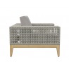 Sunpan Salerno Armchair Taupe Side