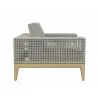 Sunpan Salerno Armchair Taupe Side - Sunpan Salerno Armchair Taupe Side