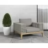 Sunpan Salerno Armchair Taupe - Sunpan Salerno Armchair Taupe