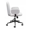Zuo Modern Lionel Office Chair in Beige - Side - Zuo Modern Lionel Office Chair in Beige - Side