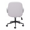 Zuo Modern Lionel Office Chair in Beige - Back View