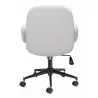 Zuo Modern Lionel Office Chair in Beige - Back View - Zuo Modern Lionel Office Chair in Beige - Back View