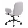 Zuo Modern Lionel Office Chair in Beige - back Angled - Zuo Modern Lionel Office Chair in Beige - back Angled