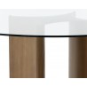 Sunpan Denver Dining Table Base - Round - Table Edge