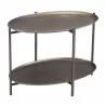 Zuo Modern Bronson Coffee Table Bronze - Angled View - Zuo Modern Bronson Coffee Table Bronze - Angled View