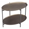 Zuo Modern Bronson Coffee Table Bronze - Top Angled