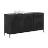 Sunpan Aziza Sideboard - Angled with Decor