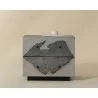 Sunpan Arlington Nightstand - Front Angle with Decor - Sunpan Arlington Nightstand - Front Angle with Decor