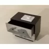 Sunpan Arlington Nightstand - Front Side Top Angle with Decor - Sunpan Arlington Nightstand - Front Side Top Angle with Decor