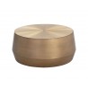 Sunpan Creed Coffee Table In Antique Gold - Side