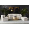 Sunpan Creed Coffee Table In Antique Gold - Lifestyle