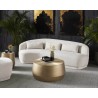 Sunpan Creed Coffee Table In Antique Gold - Lifestyle 2