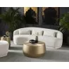 Sunpan Creed Coffee Table In Antique Gold - Lifestyle  - Sunpan Creed Coffee Table In Antique Gold - Lifestyle 