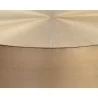 Sunpan Creed Coffee Table In Antique Gold - Edge Close-up - Sunpan Creed Coffee Table In Antique Gold - Edge Close-up