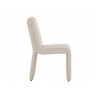 Sunpan Cascata Dining Chair In Effie Linen - Side View
