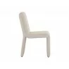 Sunpan Cascata Dining Chair In Effie Linen - Side View - Sunpan Cascata Dining Chair In Effie Linen - Side View