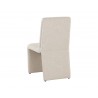 Sunpan Cascata Dining Chair In Effie Linen - Back Angled