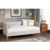 Alpine Furniture Britney Day Bed in Light Grey Linen - Lifestyle