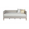 Alpine Furniture Britney Day Bed in Light Grey Linen - Front
