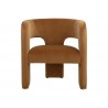 Sunpan Isidore Lounge Chair Front Gold