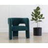 Sunpan Isidore Lounge Chair Teal