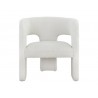 Sunpan Isidore Lounge Chair White Front