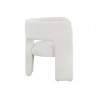 Sunpan Isidore Lounge Chair White Side