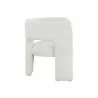 Sunpan Isidore Lounge Chair White Side - Sunpan Isidore Lounge Chair White Side