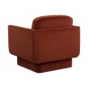 Sunpan Everton Armchair Rust - Back Side Angle