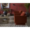 Sunpan Everton Armchair Rust - Lifestyle