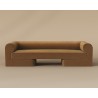 Sunpan Ionic Sofa in Meg Gold - Front Angle