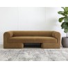 Sunpan Ionic Sofa in Meg Gold - Lifestyle