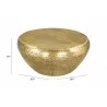 Zuo Modern Larache Coffee Table Gold - With Dimensions - Zuo Modern Larache Coffee Table Gold - With Dimensions