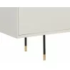  Sunpan Danbury Sideboard in Modern Cream - Leg Close-up -  Sunpan Danbury Sideboard in Modern Cream - Leg Close-up