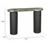 Zuo Modern Luxor Console Table in Multicolor - With Dimension - Zuo Modern Luxor Console Table in Multicolor - With Dimension