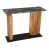 Zuo Modern Pemba Console Table in Multicolor - Angled - Zuo Modern Pemba Console Table in Multicolor - Angled