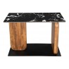 Zuo Modern Pemba Console Table in Multicolor - Front Top Viwe
