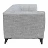 Zuo Modern Punta Cana Sofa Leonardo in Ash - Side - Zuo Modern Punta Cana Sofa Leonardo in Ash - Side