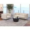 Zuo Modern Punta Cana Sofa Leonardo in Snow - Lifestyle - Zuo Modern Punta Cana Sofa Leonardo in Snow - Lifestyle