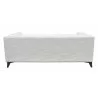 Zuo Modern Punta Cana Sofa Leonardo in Snow - Back View - Zuo Modern Punta Cana Sofa Leonardo in Snow - Back View