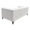 Zuo Modern Punta Cana Sofa Leonardo in Snow - Back Angled