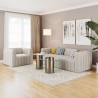 Zuo Modern Puerto Plata Sofa Dason in Snow - Lifestyle 2