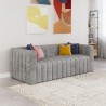 Zuo Modern Puerto Plata Sofa Dason in Granite - Lifestyle