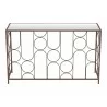 Zuo Modern Convale Console Table in Bronze - Front - Zuo Modern Convale Console Table in Bronze - Front