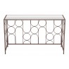 Zuo Modern Convale Console Table in Bronze - Front