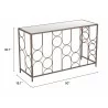 Zuo Modern Convale Console Table in Bronze - With Dimension - Zuo Modern Convale Console Table in Bronze - With Dimension